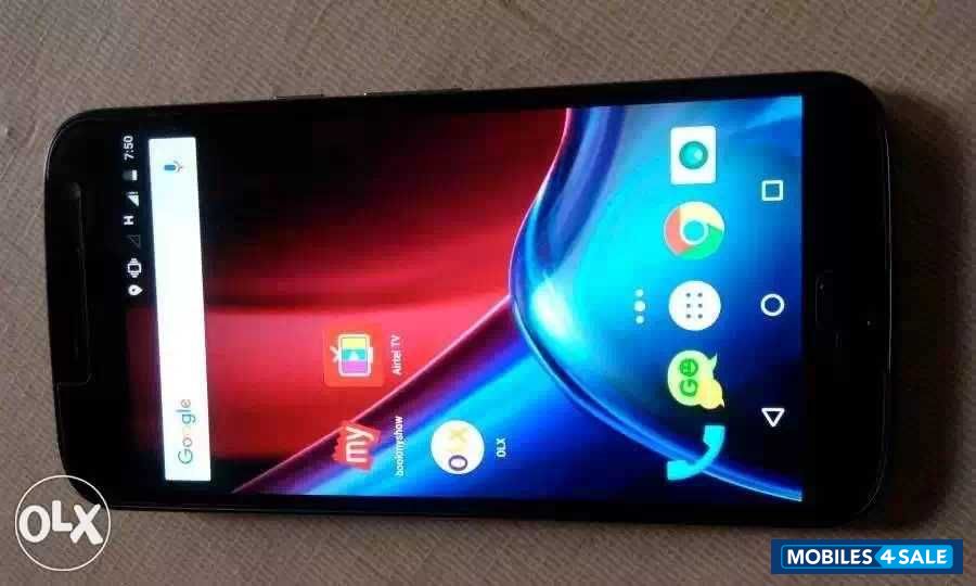 Black Motorola Moto G4 Plus