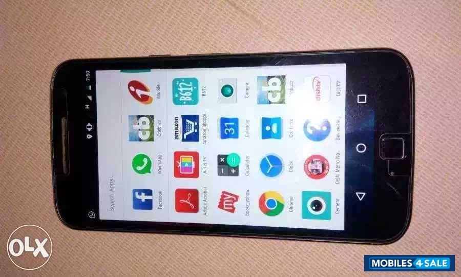 Black Motorola Moto G4 Plus