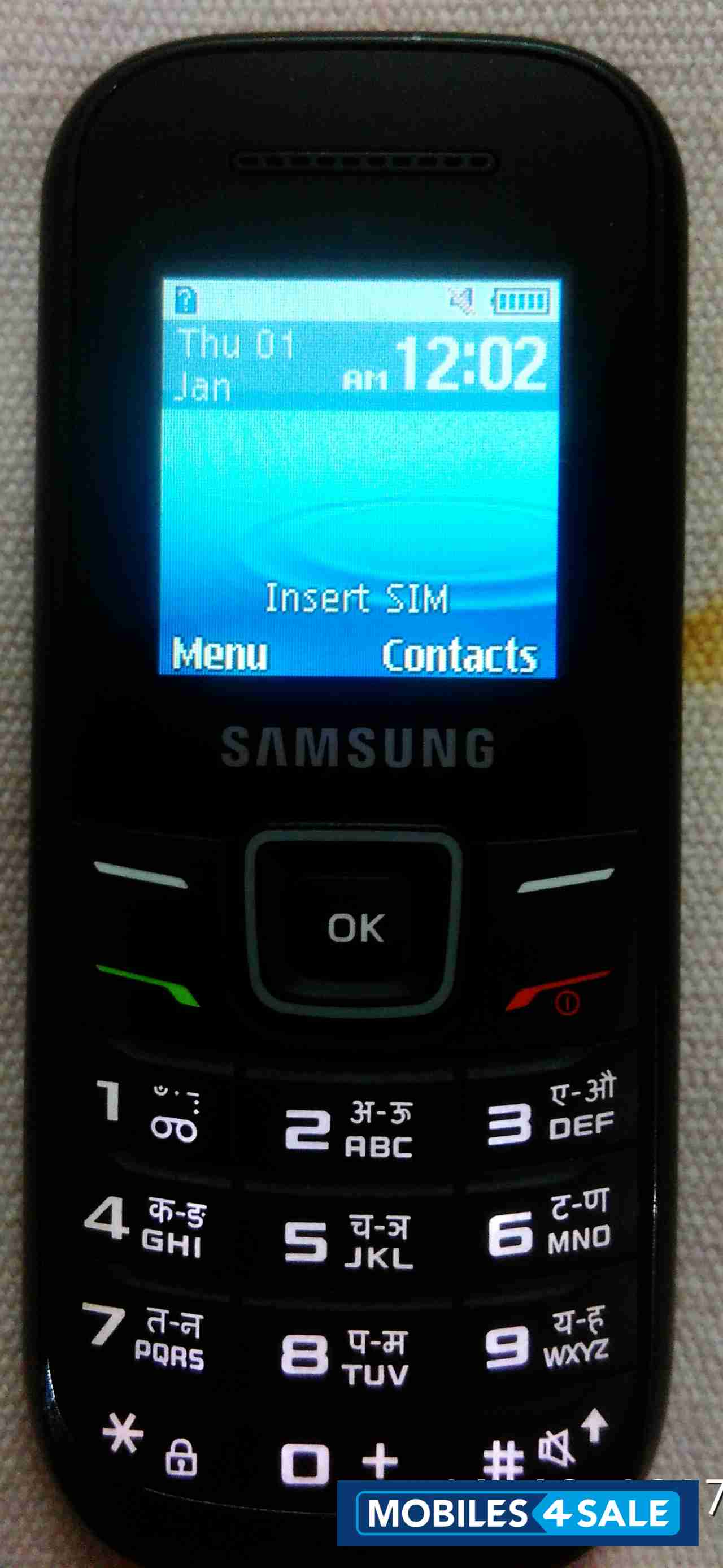 Black Samsung Guru E1200
