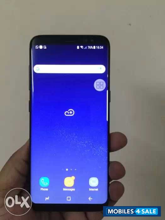 Black Samsung Galaxy S8