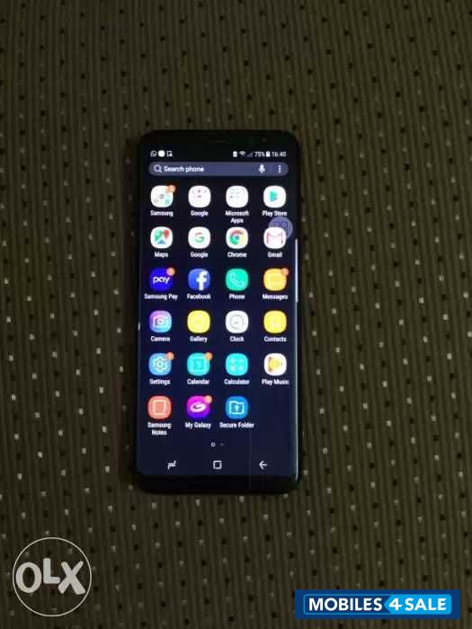 Black Samsung Galaxy S8