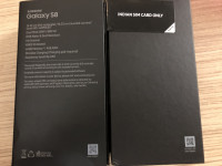 Black Samsung Galaxy S8