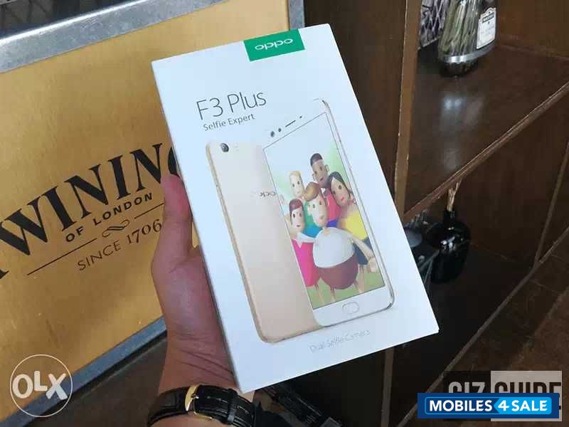 Gold Oppo F3 Plus