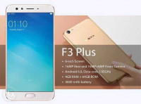 Gold Oppo F3 Plus