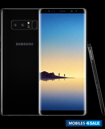Black Samsung Galaxy Note 8