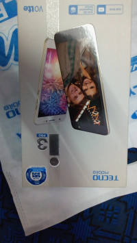 Front Is Black And Back Is Gol Tecno i3 Pro