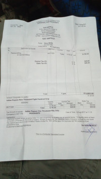 Front Is Black And Back Is Gol Tecno i3 Pro