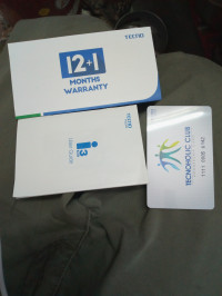 Front Is Black And Back Is Gol Tecno i3 Pro