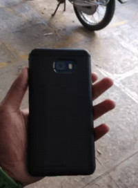 Blue Samsung Galaxy C7 Pro