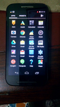 Black Motorola MOTO E