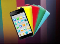 Black,yellow,blue Micromax Canvas 2 Colors A120