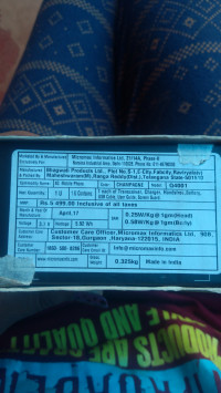 Gold Micromax Q-series Q4001