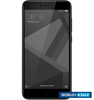 Black Xiaomi Redmi 4