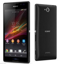 Black Sony Xperia C