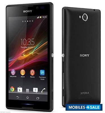 Black Sony Xperia C