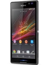 Black Sony Xperia C