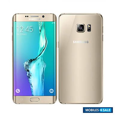 Gold Samsung Galaxy S6 Edge