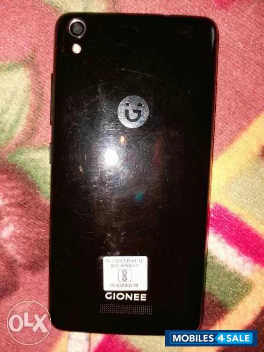Black Gionee Pioneer P5W