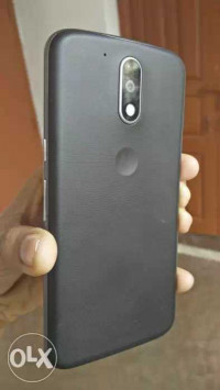 Black Motorola Moto G4 Plus