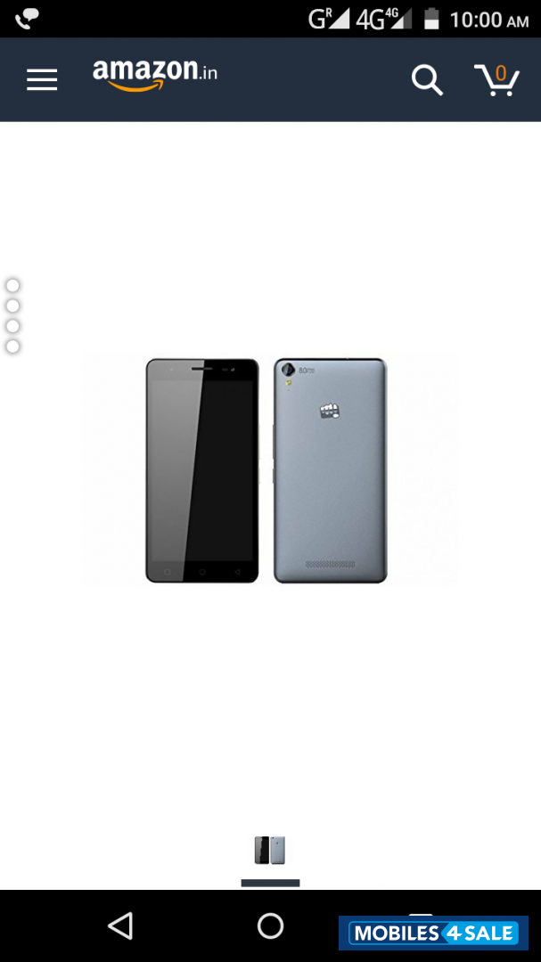 Grey Micromax Canvas Juice 4G Q461