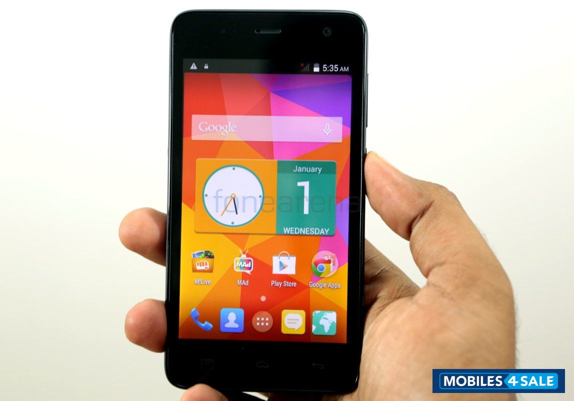 Black Micromax Unite 2 A106