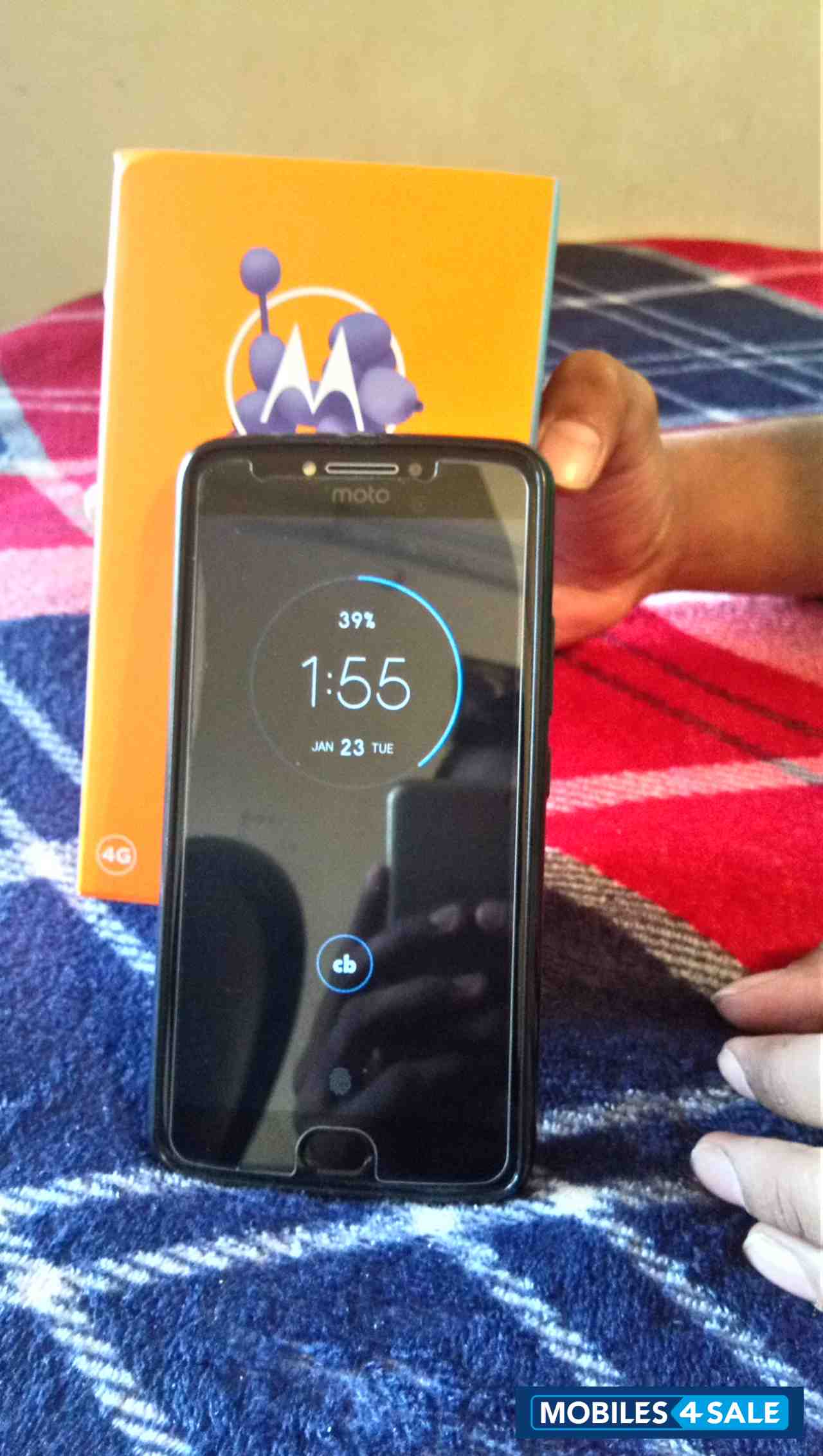 Iron Gray Motorola  E4 Plus