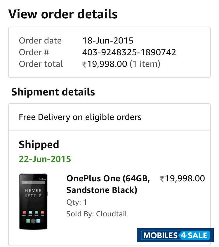 Sandstone Black OnePlus One Sandstone Black OnePlus One