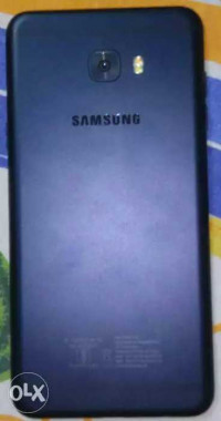 Blue Samsung Galaxy C7 Pro