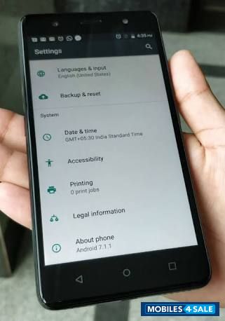 Venom Black Lenovo K-series K8 Plus