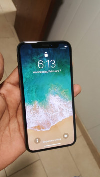 Gray Apple  Iphone X