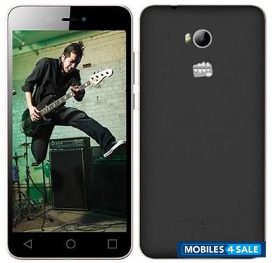 Black Micromax Canvas Spark 3