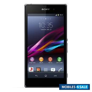 Black Sony Xperia Z1