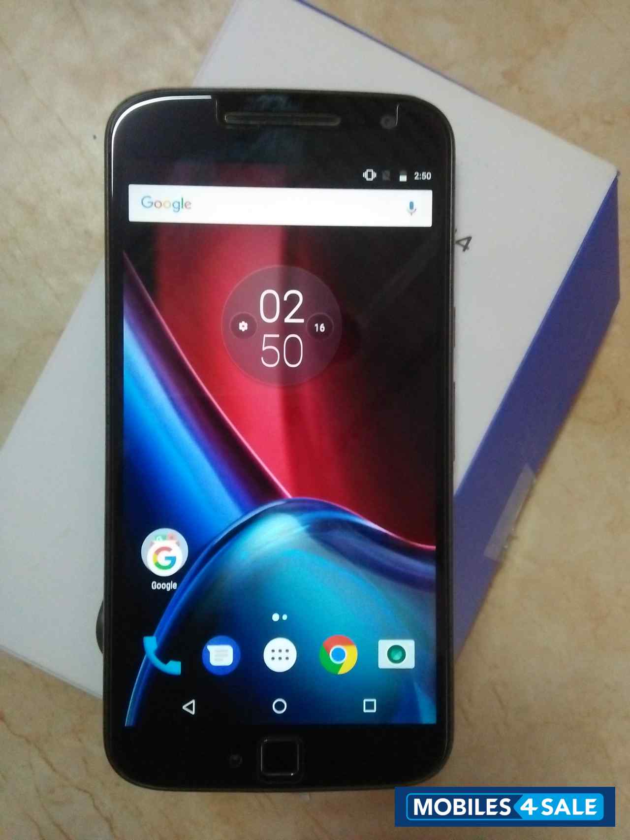 Black Motorola Moto G4 Plus