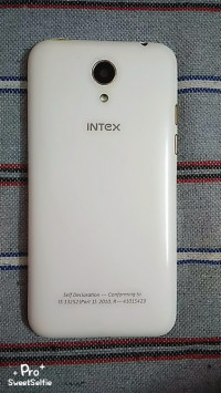 White Intex Aqua 4G PLUS