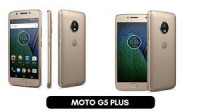 Gold Motorola Moto G5 Plus