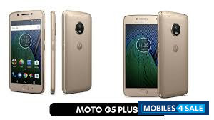 Gold Motorola Moto G5 Plus