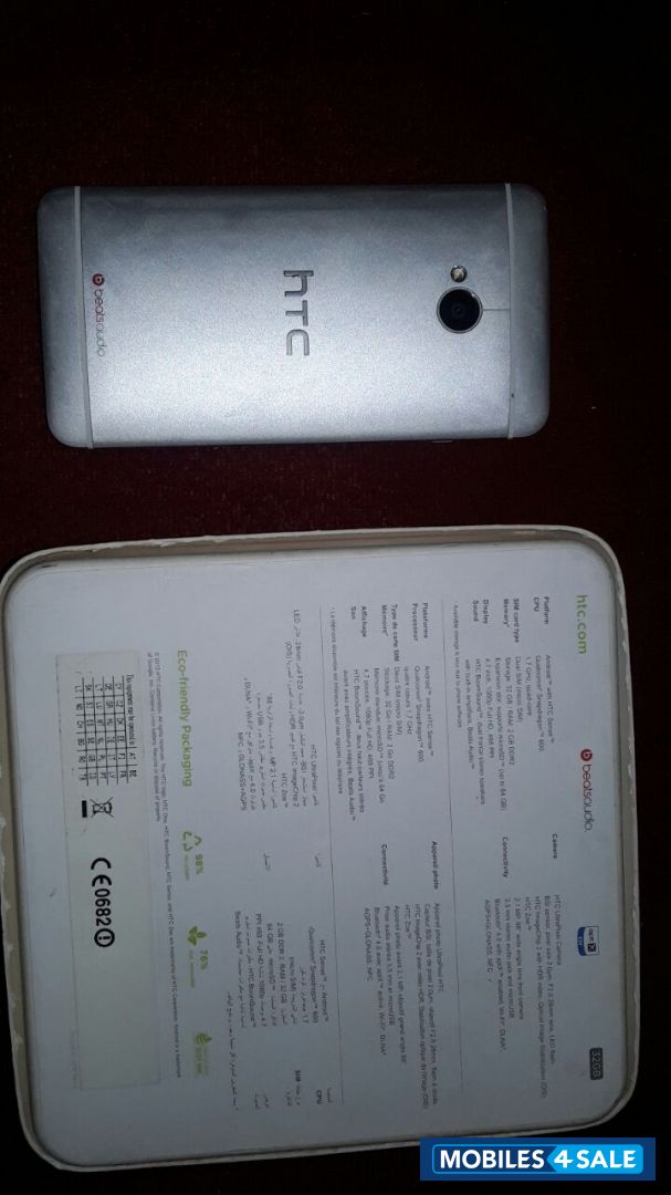 Silver HTC One HTC ONE M7