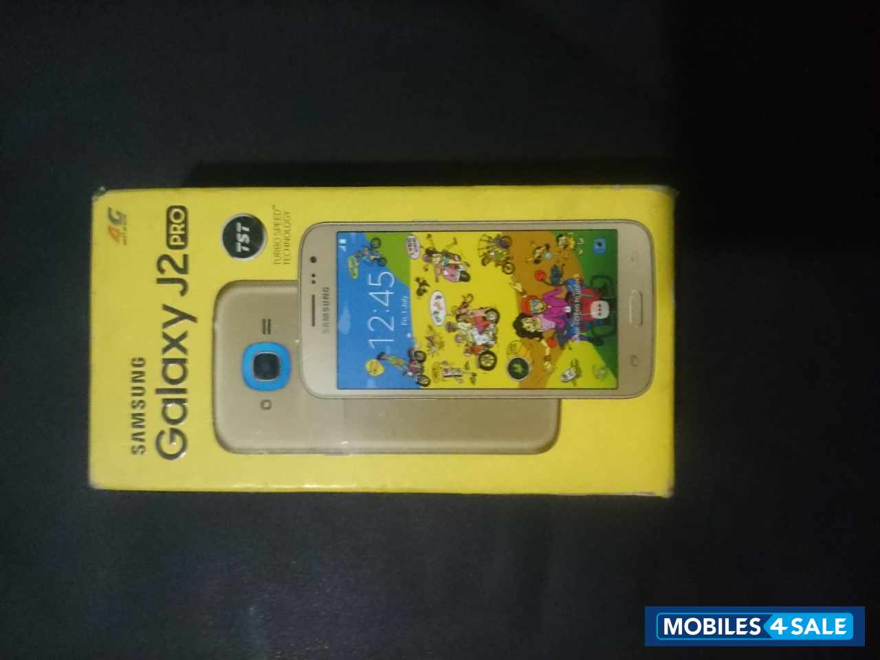 Gold Samsung Galaxy J2 Pro