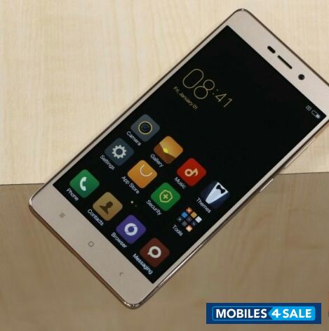Gold Xiaomi Redmi 3S Prime