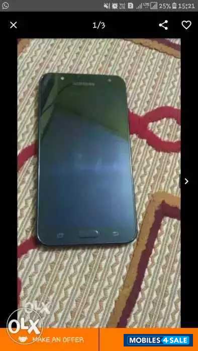 Black Samsung Galaxy J7 Nxt