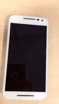 White Motorola MOTO G Gen 3