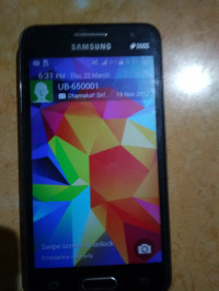 Black Samsung Galaxy Core 2