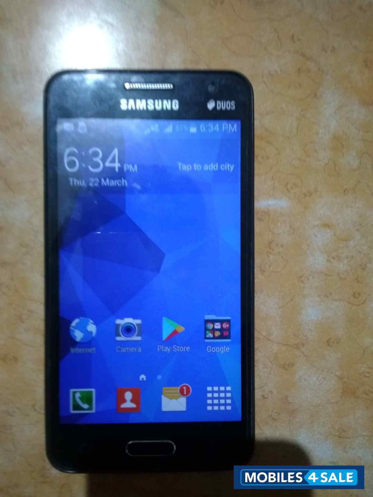 Black Samsung Galaxy Core 2