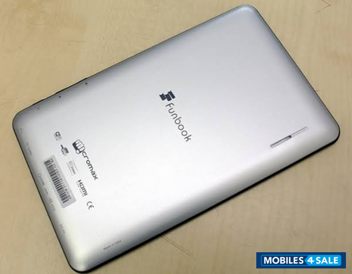 Silver Micromax Funbook P300