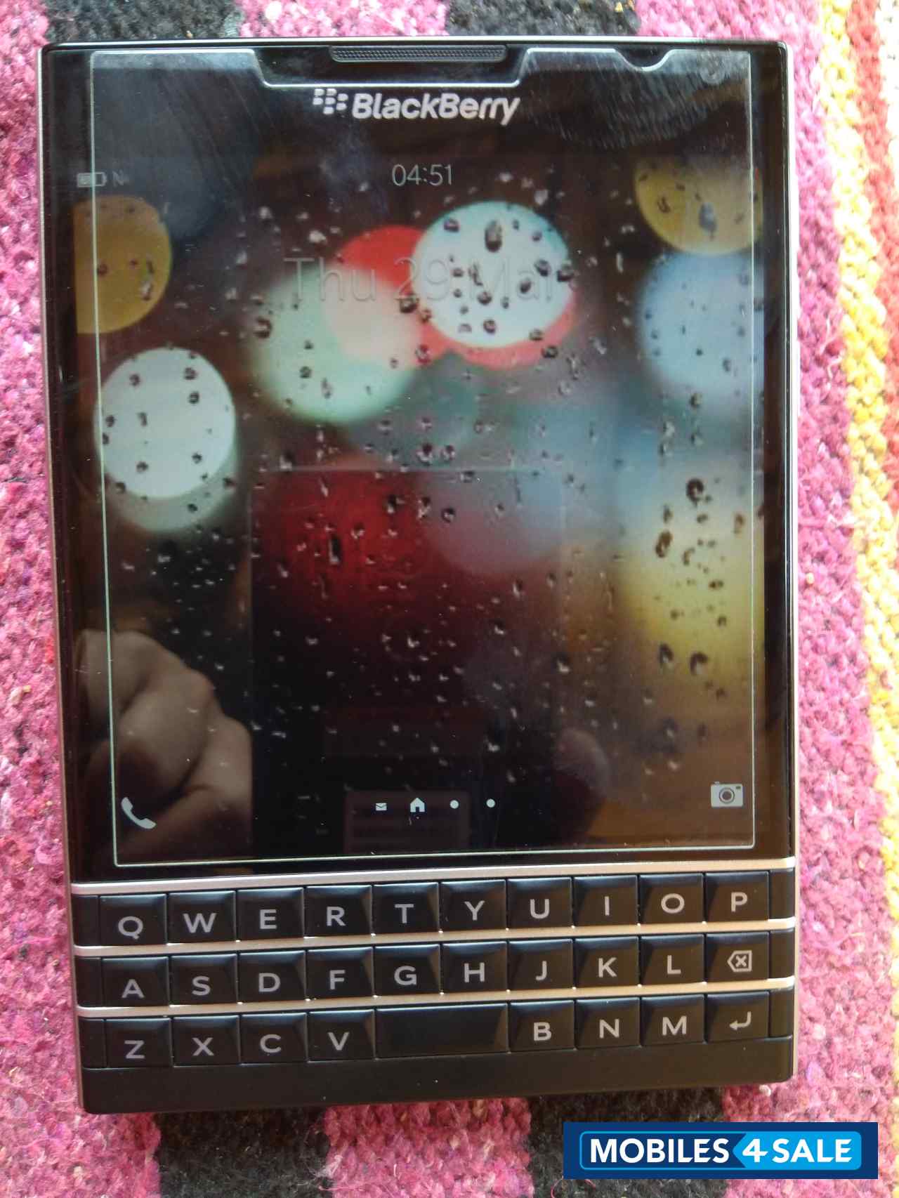 Black BlackBerry Passport
