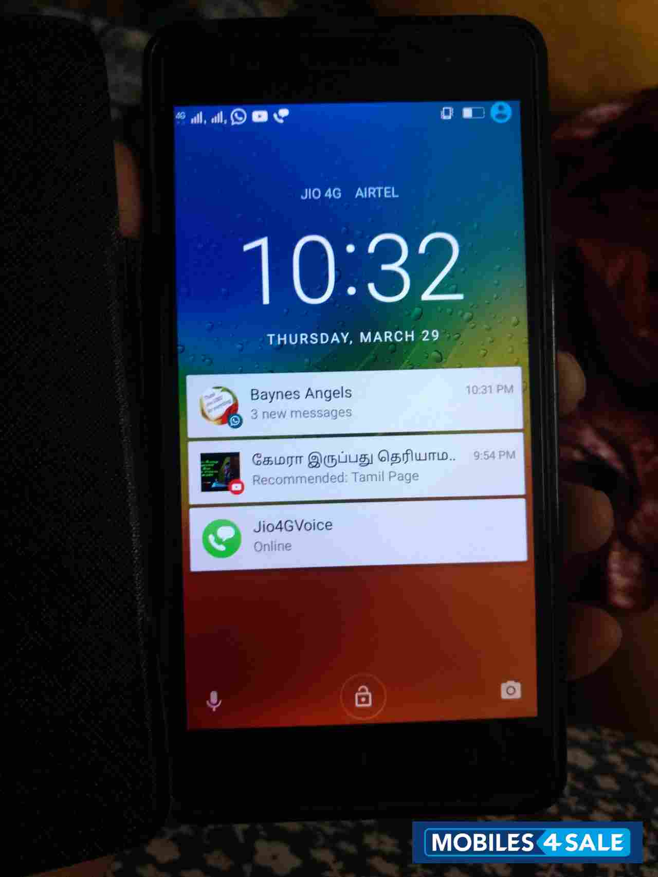 Black Lenovo A7000