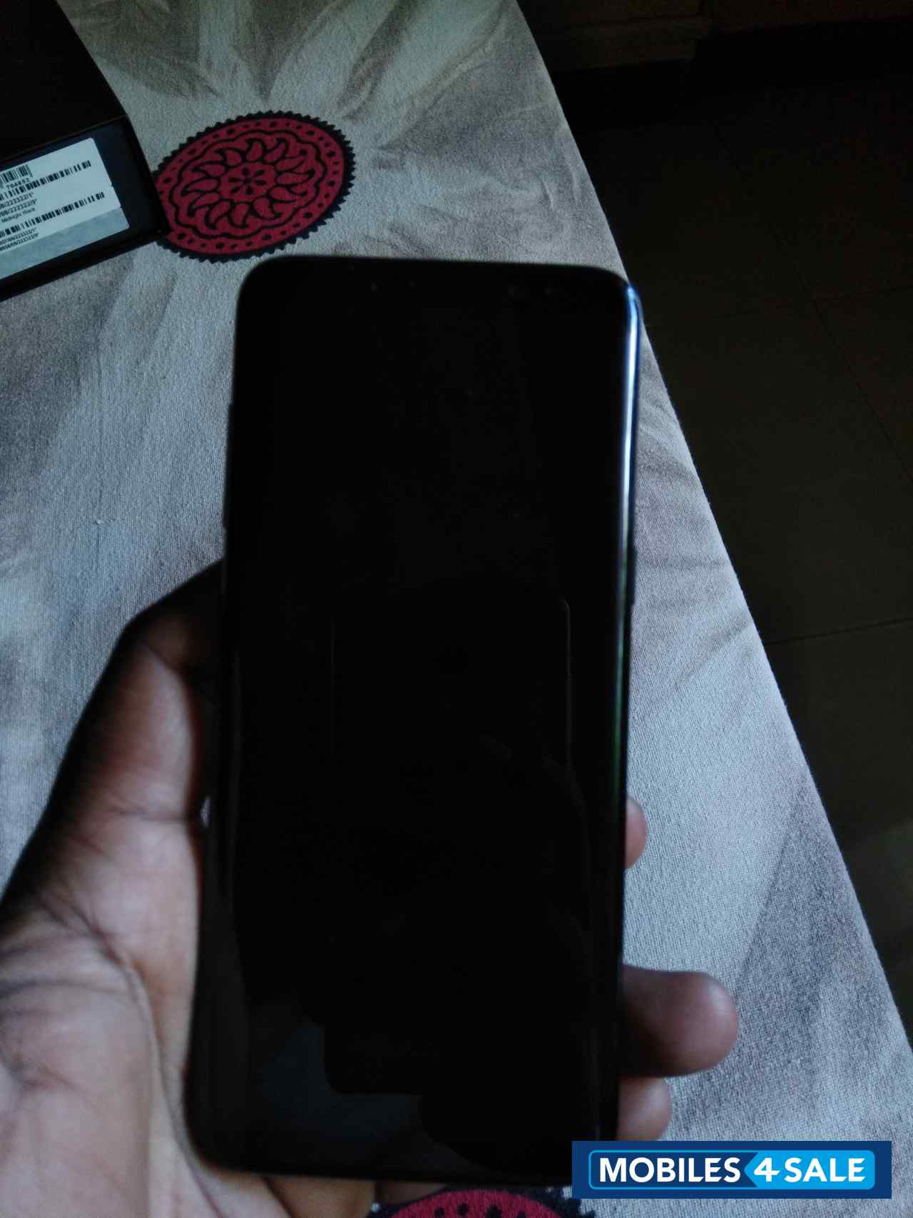 Black Samsung Galaxy S8