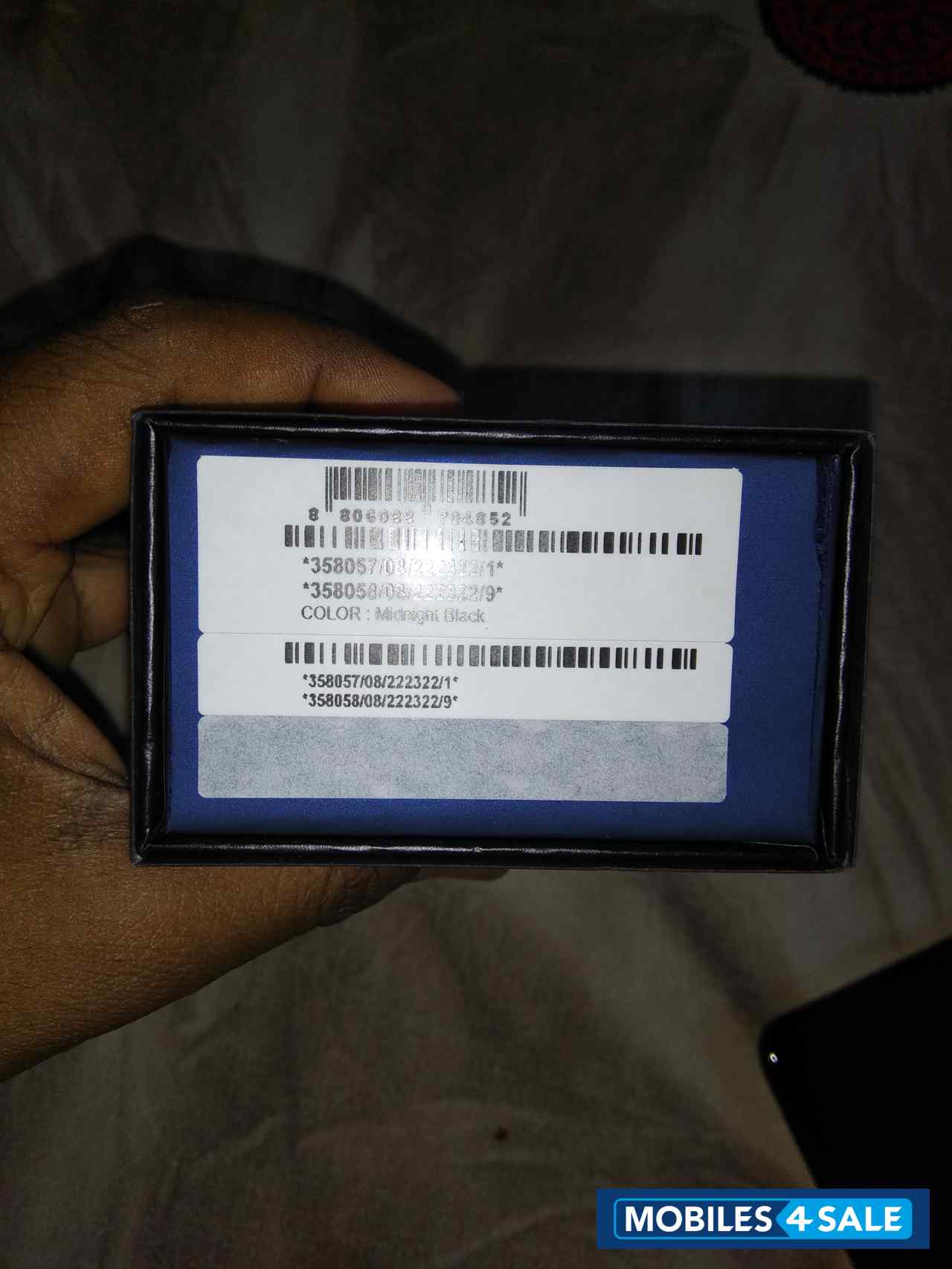 Black Samsung Galaxy S8