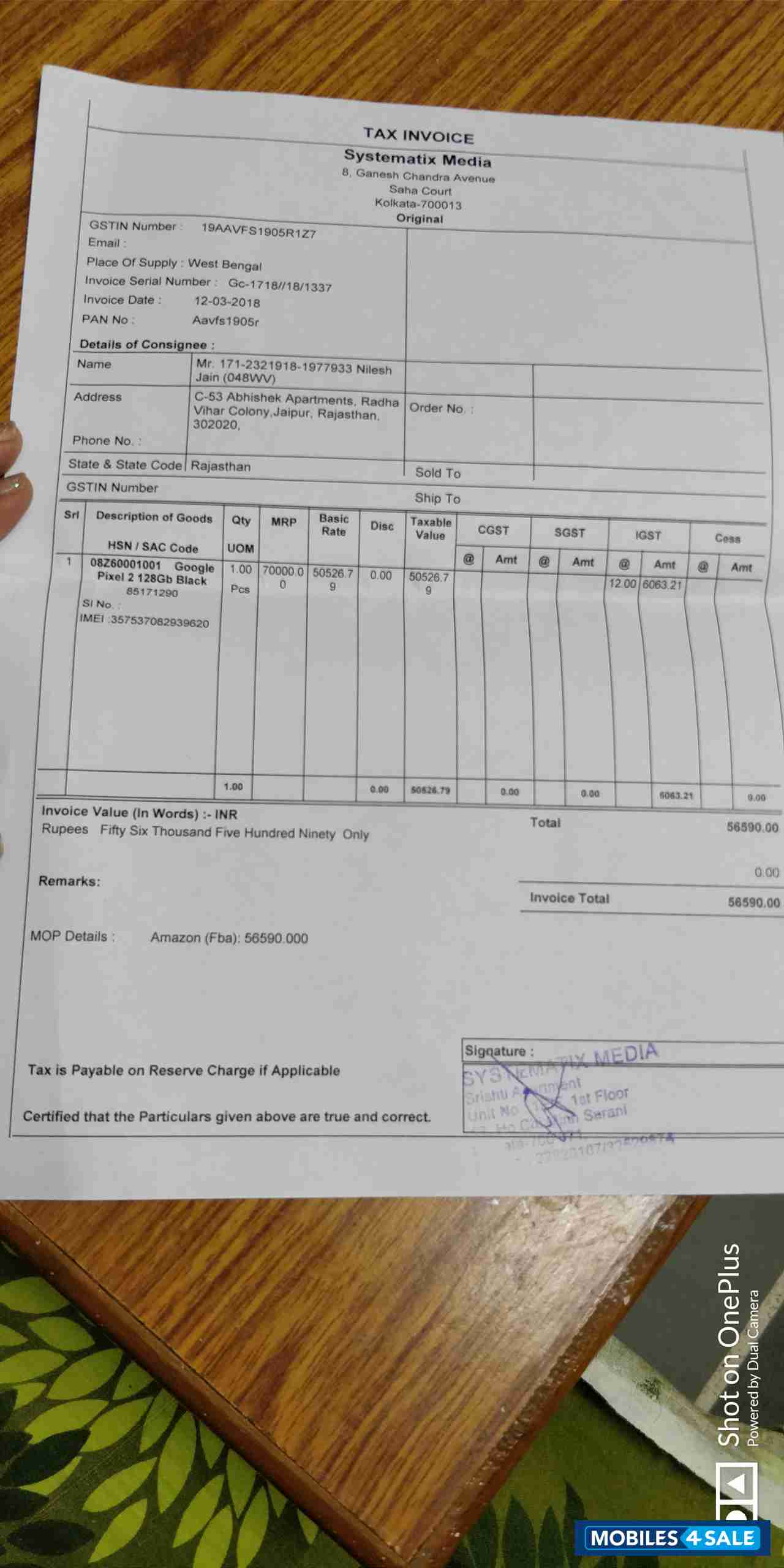 Black Google Pixel Pixel 2 128gb