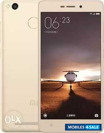 Gold Xiaomi 3s prime